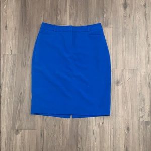 Blue Business Skirt